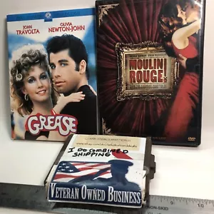 DVD Movies, Grease, & Moulin Rouge, Lot C , 2- DVD Box Set - Picture 1 of 2
