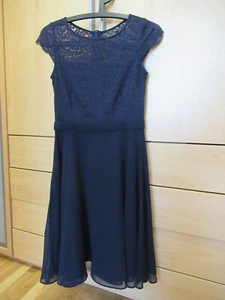 festliches Kleid,Vera Mont,Größe 34,Betty Barclay,dunkel blau,night sky - Bild 1 von 4