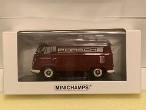 Volkswagen VW T1 Transporter Porsche year 1963 1:43 Minichamps - Picture 1 of 10