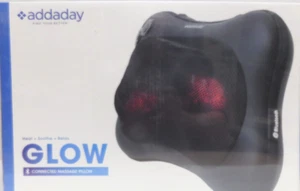 Addaday Glow Heat,Soothe + Relax Bluetooth Connected Massage Pillow - Picture 1 of 2