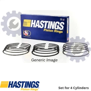 PISTON RING KIT FOR FIAT 128 AS.000 1.3L 4cyl X 1/9  - Picture 1 of 6