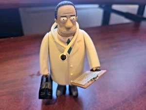 Dr. Hibbert Figurine – Playmates Simpsons - Rare Collectible Vintage - Picture 1 of 2