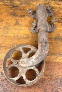 C.1890 WERKWAGEN drehbares Rad, strapazierfähig ~ Kücheninsel, Couchtisch? - Bild 1 von 10