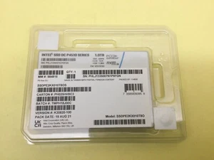 Intel DC P4510 1TB NVMe PCIe 3.1x4 3D TLC 2.5" 15mm SSD SSDPE2KX010T8O New - Picture 1 of 2