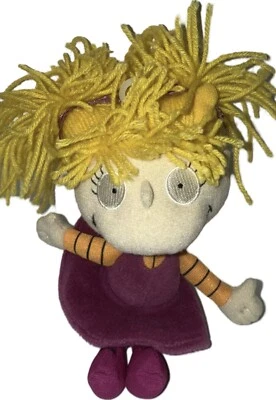 Muñeco de peluche GUND Nickelodeon Rugrats 9” personaje Angélica hilo pelo 2000 de colección Foto 1 de 4