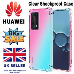 Custodia bumper trasparente Huawei P30/40 PRO LITE bumper cover telefono trasparente - Foto 1 di 5