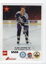 1990-91 Sudbury Wolves (OHL) Alain Laforge