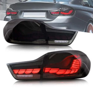 VLAND Smoked LED Tail Lights Rear Lamps For 2014-2020 BMW F32 F33 F36 F82 F83 M4 - Picture 1 of 12