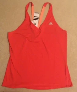 NEW ADIDAS Tank Top Shirt Women Ladies XL X-Large Pink NEW NWT KK45 - Picture 1 of 3