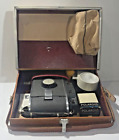 Vintage Polaroid Land Camera Model 150 W Case And Extras Excellent Condition