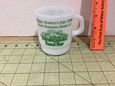 Vintage Bonanza Steak House Restaurant Happy Mothers Day 1988 coffee mug
