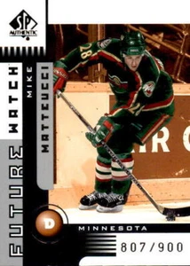 2001-02 SP Authentic #152 Mike Matteucci ROOKIE #807/900 (ref 17397) - Picture 1 of 2