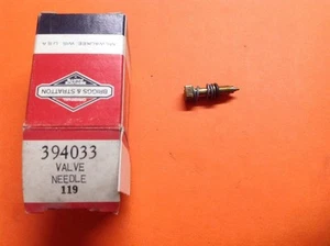 1- Briggs Needle Valve Part # 394033 - Picture 1 of 2