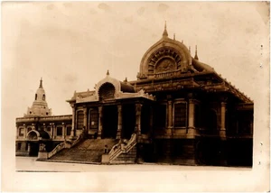 Tsukiji Honganji Buddhist Temple in Tokyo Japan 1940s Vintage Found Photo - Picture 1 of 2