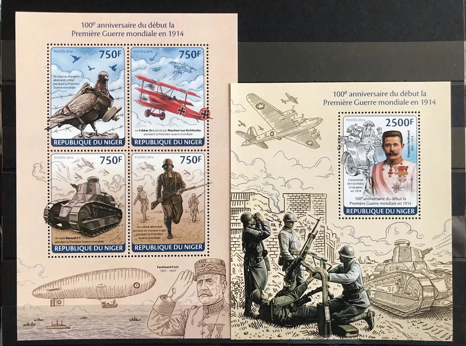 Charles Lindbergh / Aviation/ Planes on stamps Niger 2014 - MNH** AP - Image 1 of 1