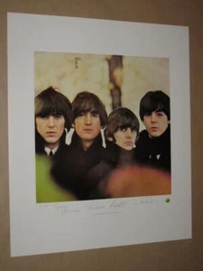 THE BEATLES - "BEATLES FOR SALE" PLATE/SIGNED LIMITED EDITION LITHOGRAPH - Picture 1 of 1