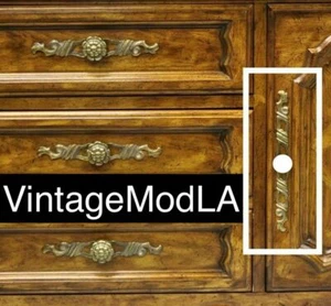 RARE! Vintage Drexel Heritage Cabernet Decorative Brass Dresser Door Backplate - Picture 1 of 1