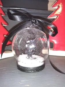 Christmas Bauble Glass Handmade Thestral with snow Harry Potter Funko mini pop - Picture 1 of 1
