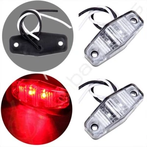 Paquete de 2 mini luces de identificación de marcador lateral selladas para camión remolque 2,5"" - Imagen 1 de 5