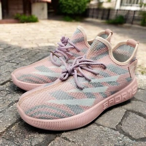 Leichte Damen-Slipper Mesh-Laufschuhe atmungsaktiv Walking-Sneaker UK - Bild 1 von 60