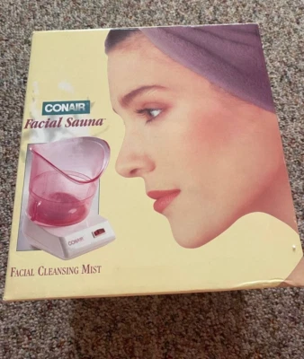CONAIR 蒸汽清洁剂面部水疗清洁喷雾适合美丽皮肤 1990 年代 — 第 1/4 张图片