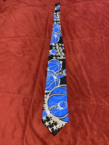 Vintage NBA Orlando Magic neck tie RM sport 1990's Very rare Cover