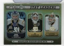 Dan Ellis Ty Conklin Jean-Sebastien Giguere 08-09 O-Pee-Chee Stat Leaders #SL10