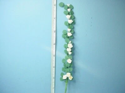 Miniature White & Yellow Flowering Vine #T0049 Bright Delights 1/12th