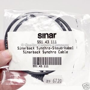 Sinar SinarBack Flash Sync Control Cable - SYNC FLASH ANY SINARBACK DIGITAL