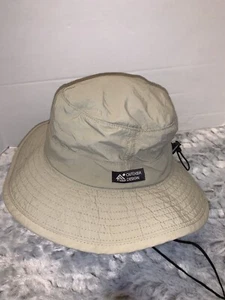 Dorfman Pacific Co. DPC Mens Beige Large Hat Safari Travel Outdoors Adjust Strap - Picture 1 of 3