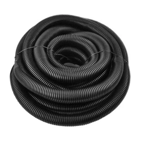 Polyethylene 50 FT Flexible Split Loom Tubing 1" Inch Diameter Coil Black - Picture 1 of 2