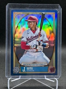 Juan Soto 2021 Topps Gypsy Queen INDIGO Refractor Parallel 045/150 Card #54 - Bild 1 von 2