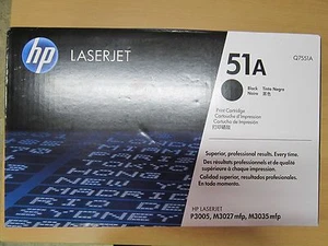 HP Genuine Q7551A Black Toner Cartridge - Picture 1 of 3