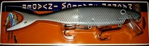 13" Shallow Invader Musky Innovations Pike Crankbait UV Whitefish Plastic Tail - Picture 1 of 2