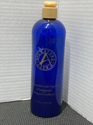 SIGNATURE CLUB A PRECIOUS MOROCCAN ARGAN OIL POMEGRANATE SHAMPOO 16 oz - Image 1 of 4