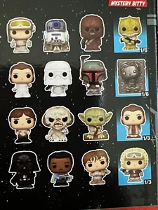 Star Wars Funko Bitty Pop! NEW-YOU PICK! - Picture 1 of 16