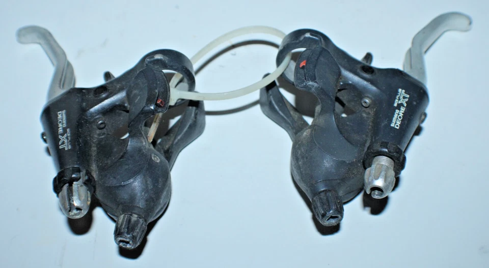 Shimano Deore XT Trigger Shifter Brake Set ST-M737 Black 3x8 Speed USA Shipper:) - Image 1 of 4