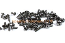 Yamaha YZF R6 2006-2007 Edelstahl Verkleidung & Frontscheibe nur Schraube Set R6