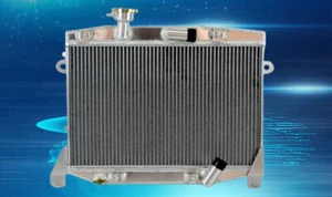 5 Row Aluminum Radiator For Alfa Romeo Spider 1300 1600 Roundtail 1963-1969 - Foto 1 di 5