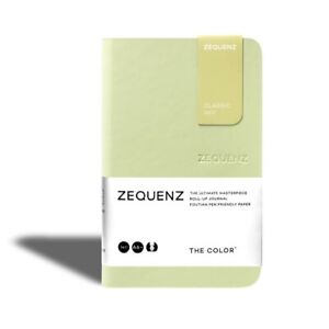 Zequenz Notebook The Color Acid Free Paper A6-, Blank, Olive 360-TCJ-MINI-OLB