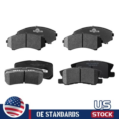 Pastillas de freno de disco cerámicas delanteras traseras para Mitsubishi Endeavor Grandis Montero Foto 1 de 4