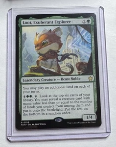 Loot, Exuberant Explorer #106 Foundations Rare MTG NM/M - Bild 1 von 2