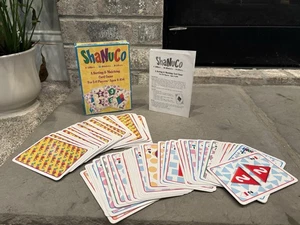 ShaNuCo Card Game Matching Shapes Numbers Colors VTG 1996 Learning -ULTRA RARE - Picture 1 of 13