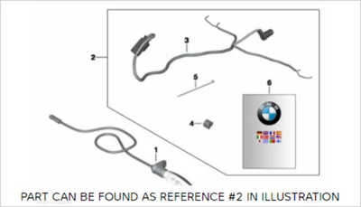 2004-2018 BMW Motorrad LED Turn Signal Installation Kit 77517728072 - Image 1 of 4