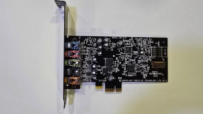 Tarjeta de sonido Creative Sound Blaster Audigy FX 5.1 PCIe SBX SB1570 24 bits Foto 1 de 3