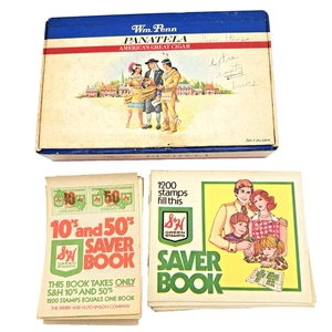 Wm. Penn Panatela America's Great Cigar Box with 12 S&H Green Stamp Books - Picture 1 of 11