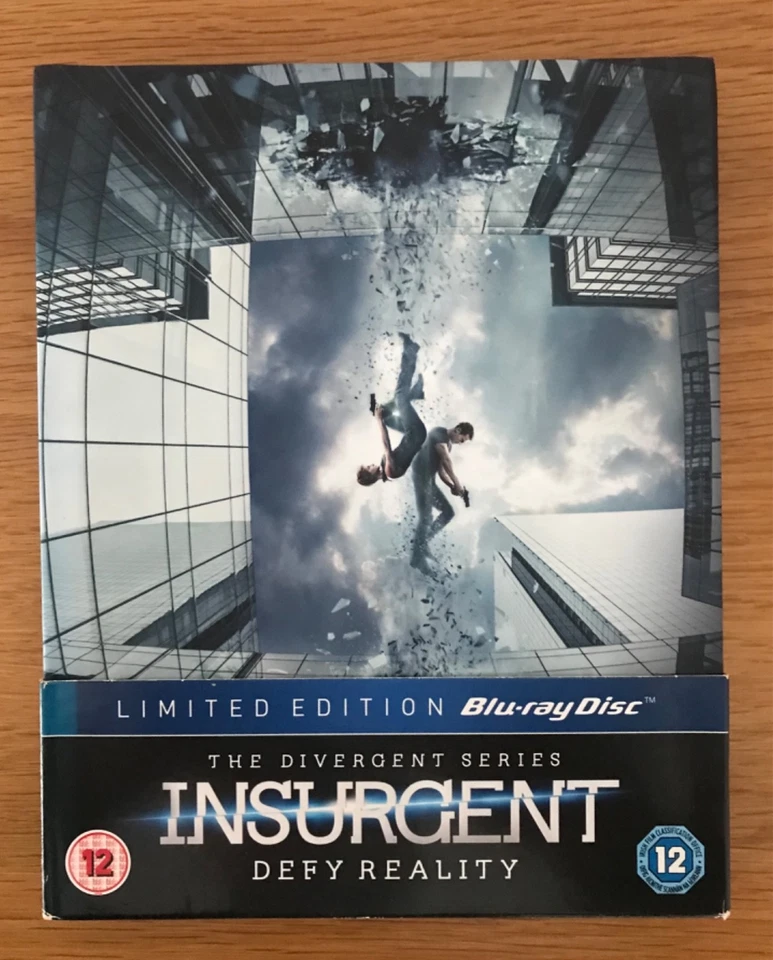 INSURGENT - UK EXCLUSIVE BLU RAY DIGIBOOK - Excellent Condition - Image 1 of 4