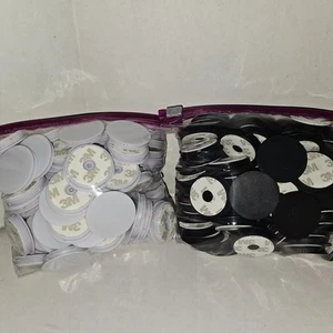 25¢ ea Lot de 100 Poignées Téléphone Extensibles 3M Revendeur Scolaire Artisanat Noir ou Blanc - Photo 1 sur 12