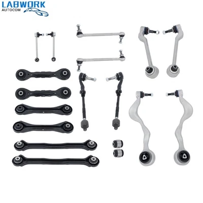 18PCS 2009-2010 For BMW 335d Front Rear Control Arm Sway Bar Link Suspension Kit Foto 1 de 4