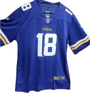 Justin Jefferson #18 Minnesota Vikings On-field Game Herren Trikot Lila L #1 ??? - Bild 1 von 9